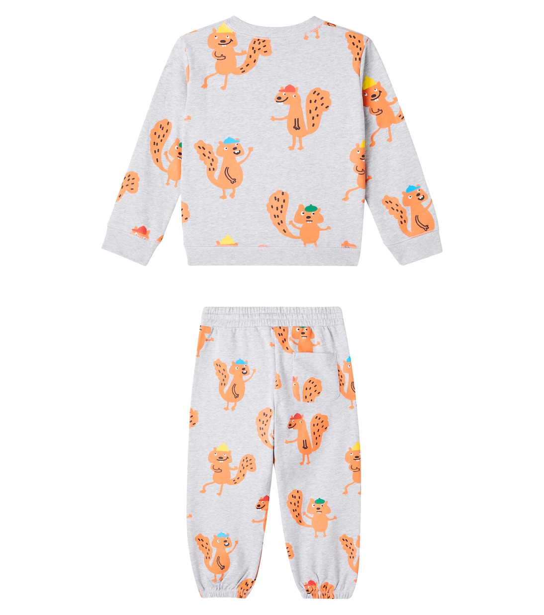 Cotton sweatshirt and sweatpants set | Stella McCartney Kids