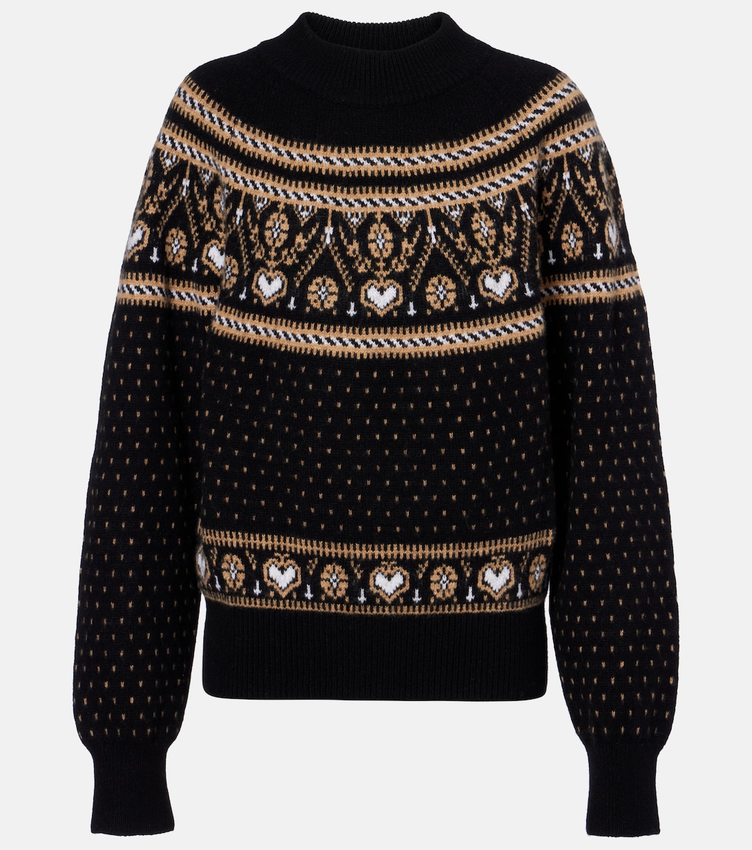 Guy Fair Isle cashmere sweater | Khaite