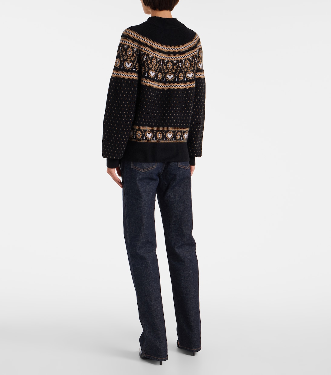Guy Fair Isle cashmere sweater | Khaite