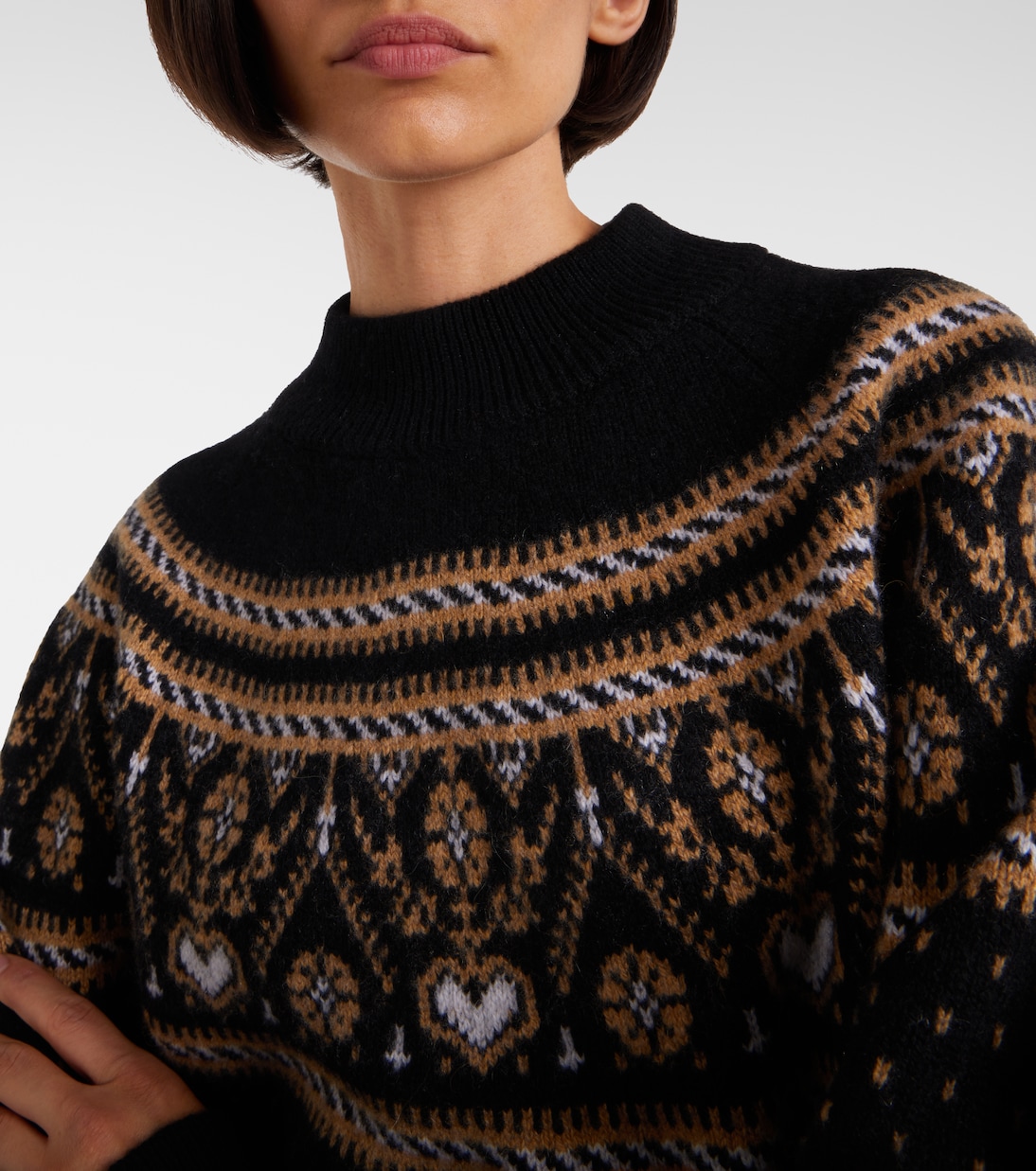 Guy Fair Isle cashmere sweater | Khaite