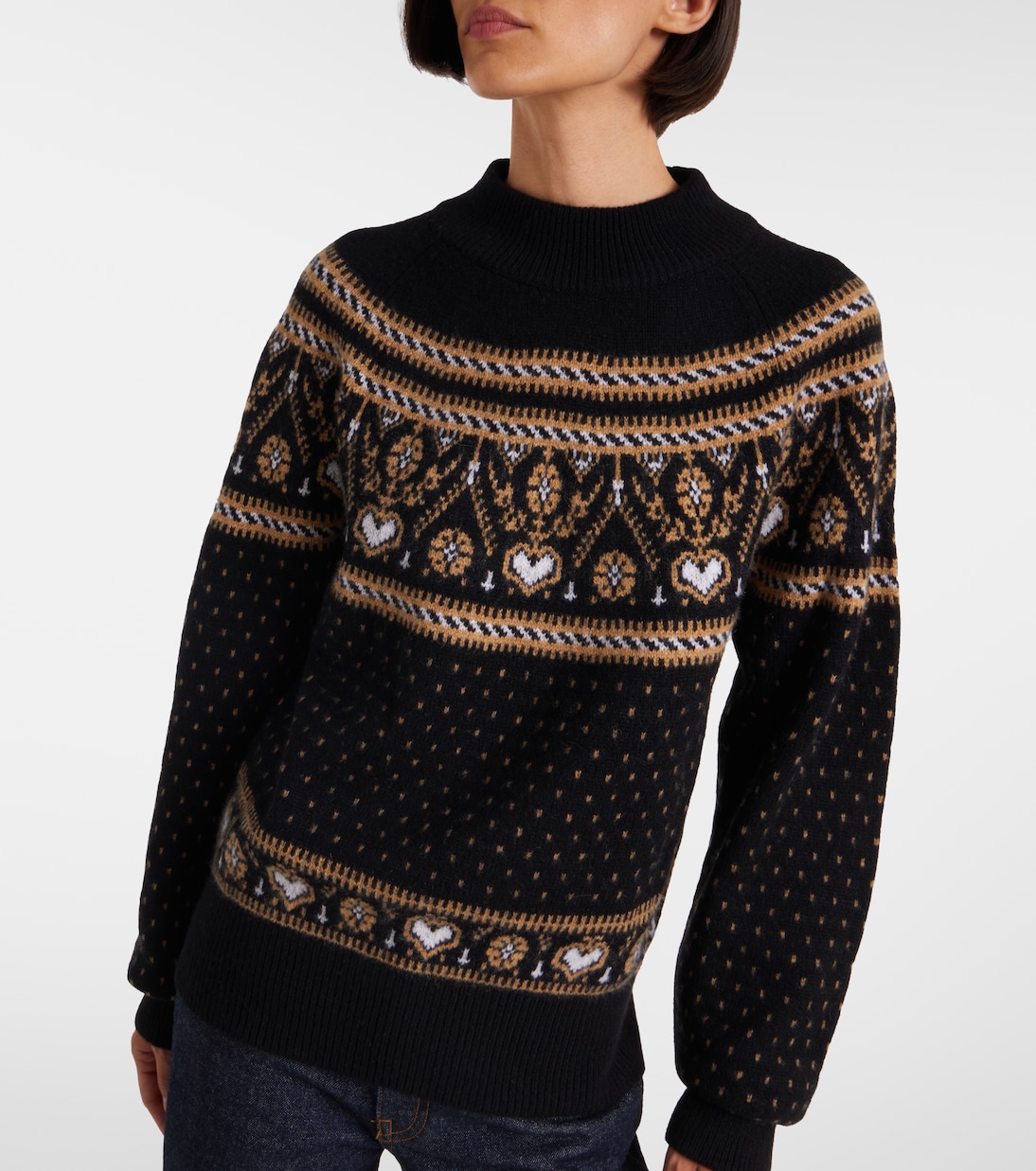 Guy Fair Isle cashmere sweater | Khaite