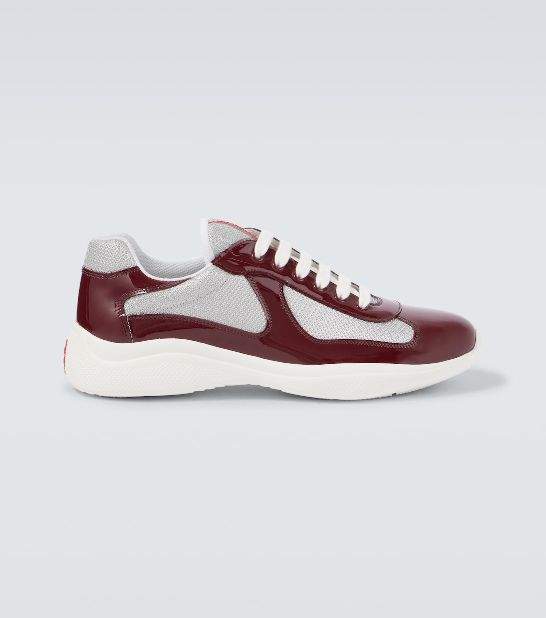 Sneakers America's Cup mit Lackleder | Prada
