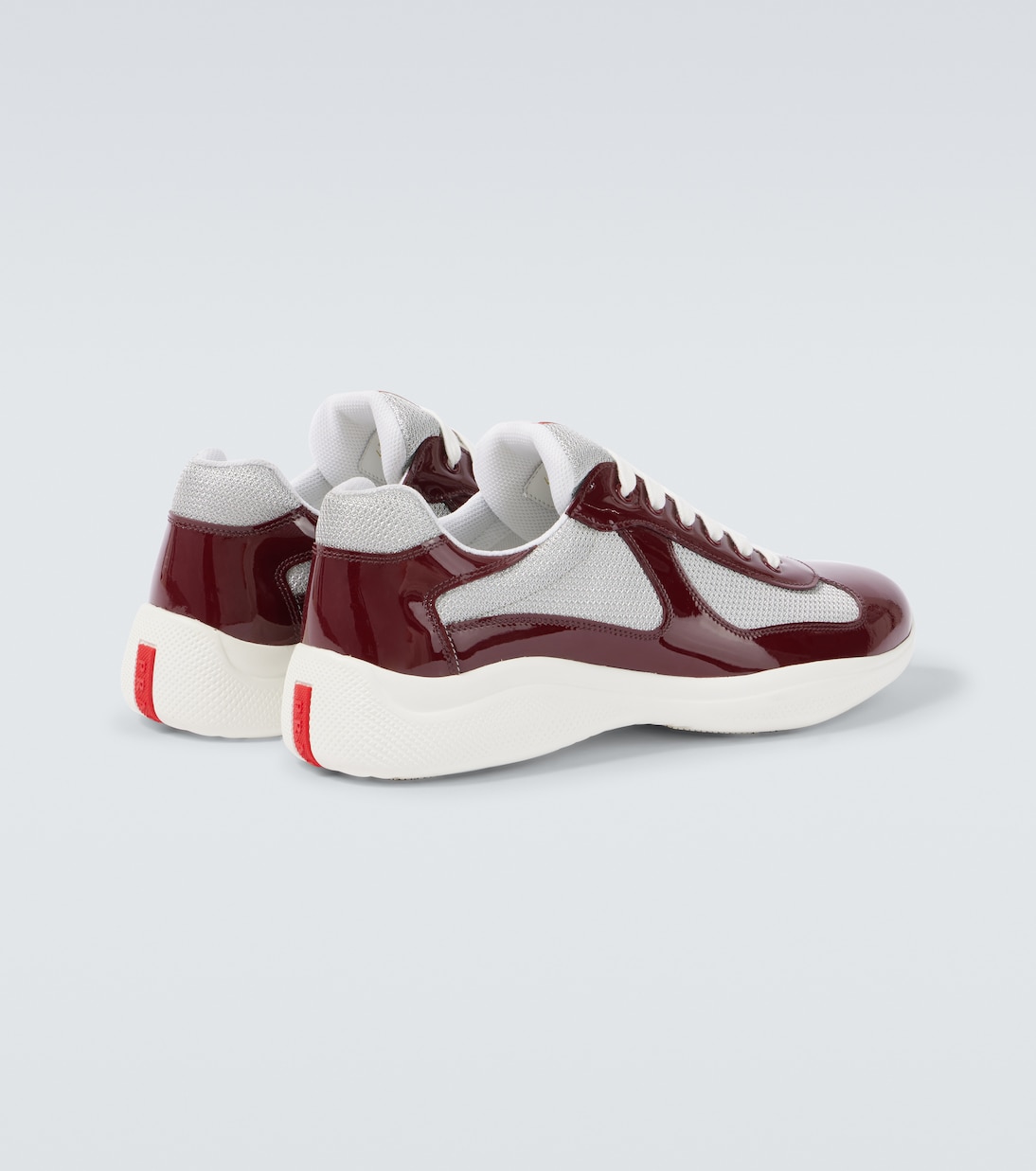 Sneakers America's Cup mit Lackleder | Prada