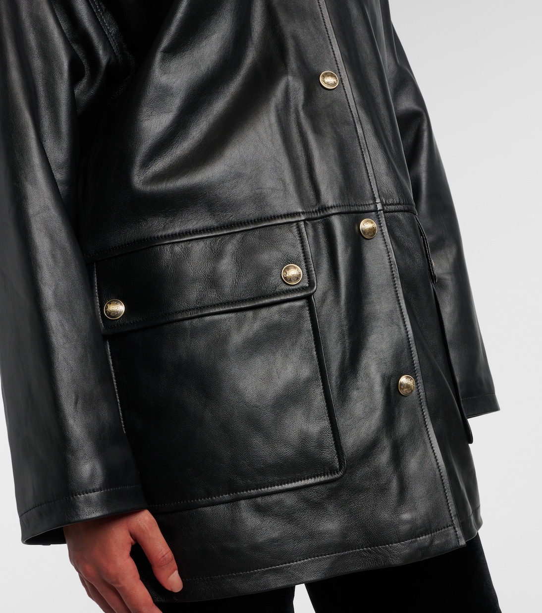 Cordel leather coat  | Nili Lotan