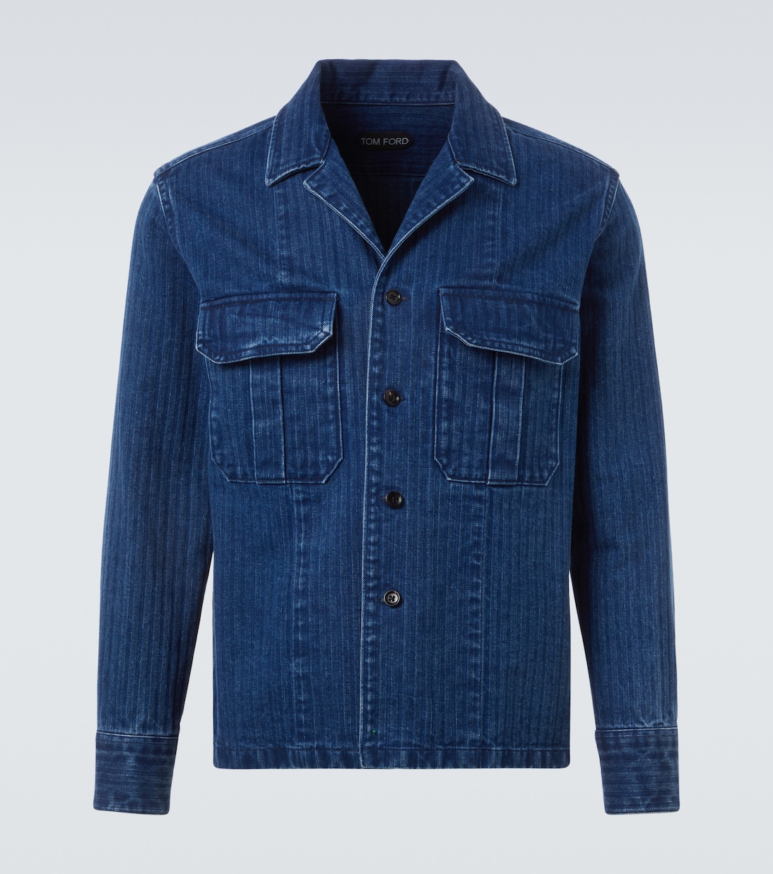 Hemdjacke aus Denim  | Tom Ford