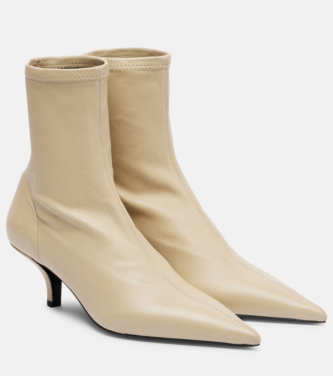 Leather ankle boots | Toteme
