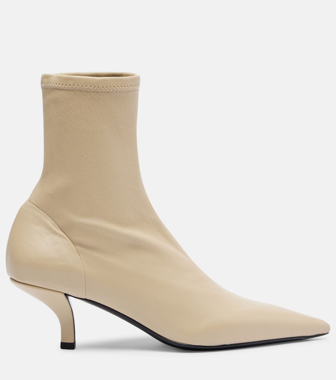 Leather ankle boots | Toteme