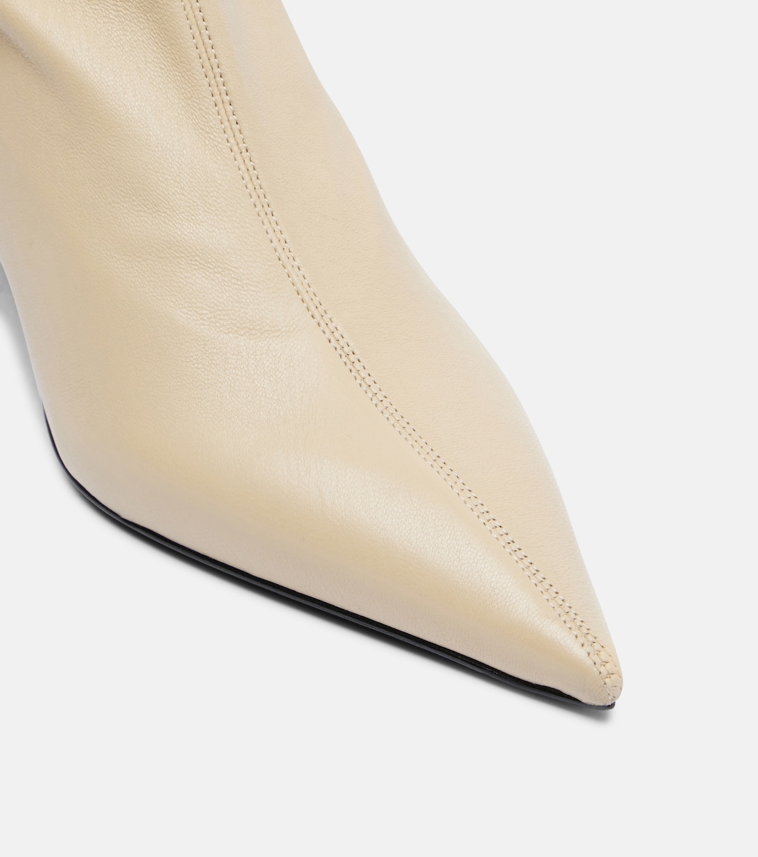 Leather ankle boots | Toteme