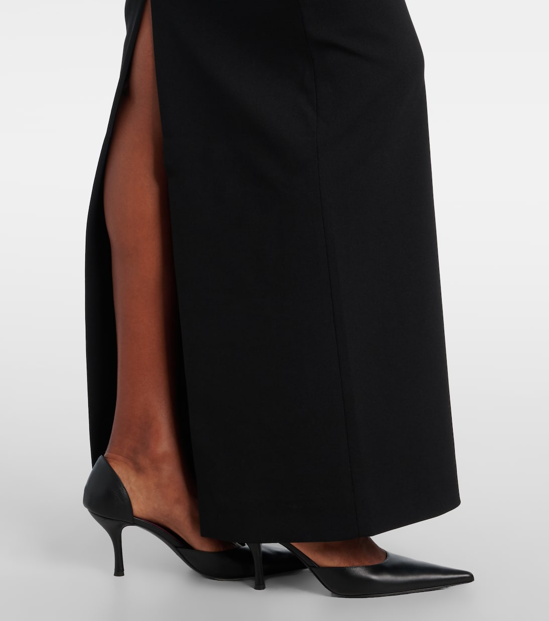 Joni crêpe gown | Solace London