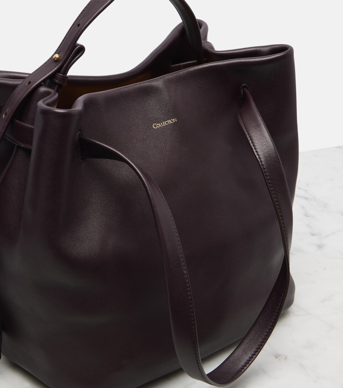Nine Small leather shopper | Calvin Klein Collection