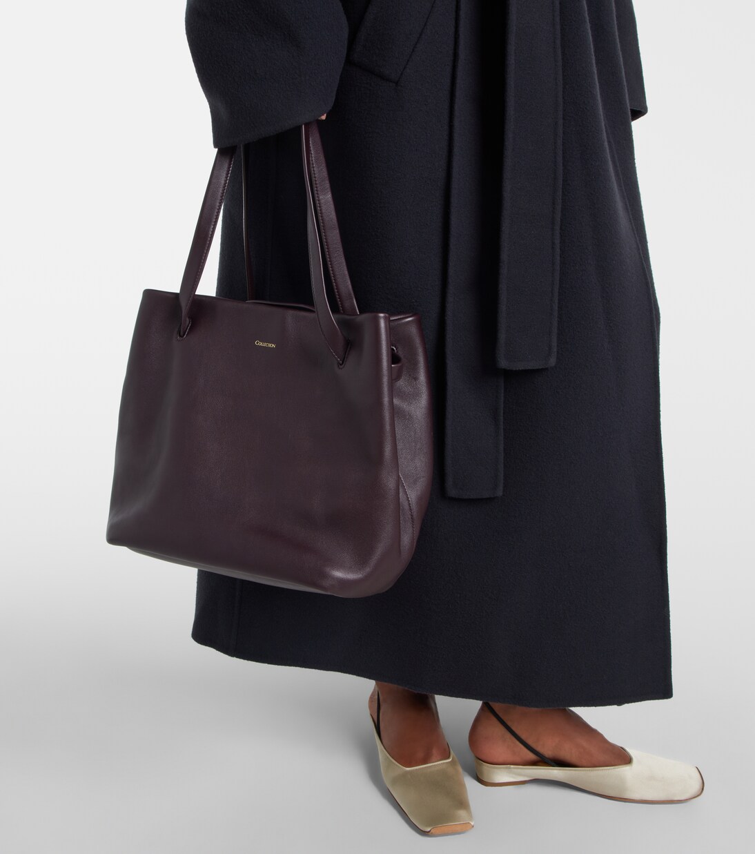 Nine Small leather shopper | Calvin Klein Collection