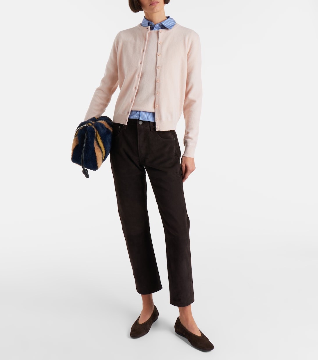 Pantalon droit Winslow en daim | Citizens of Humanity