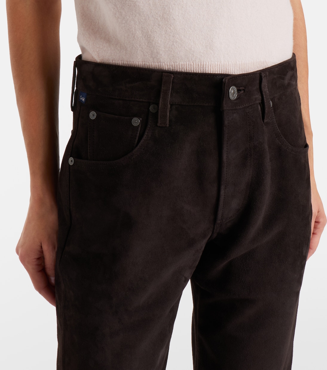 Pantalon droit Winslow en daim | Citizens of Humanity