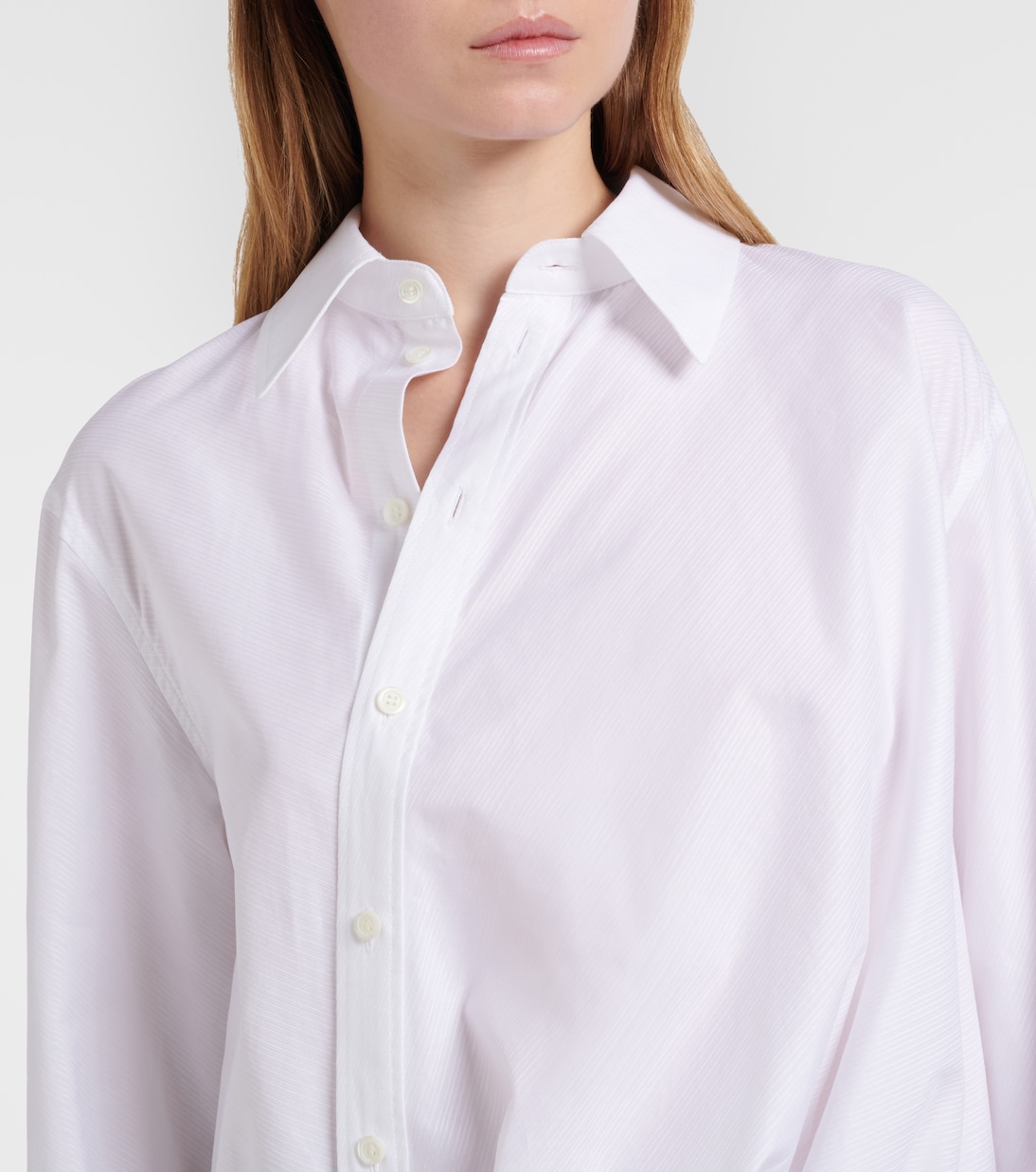 Camicia in popeline di cotone a righe | Loewe