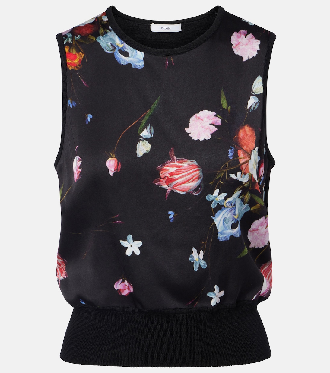 Top en laine à fleurs | Erdem