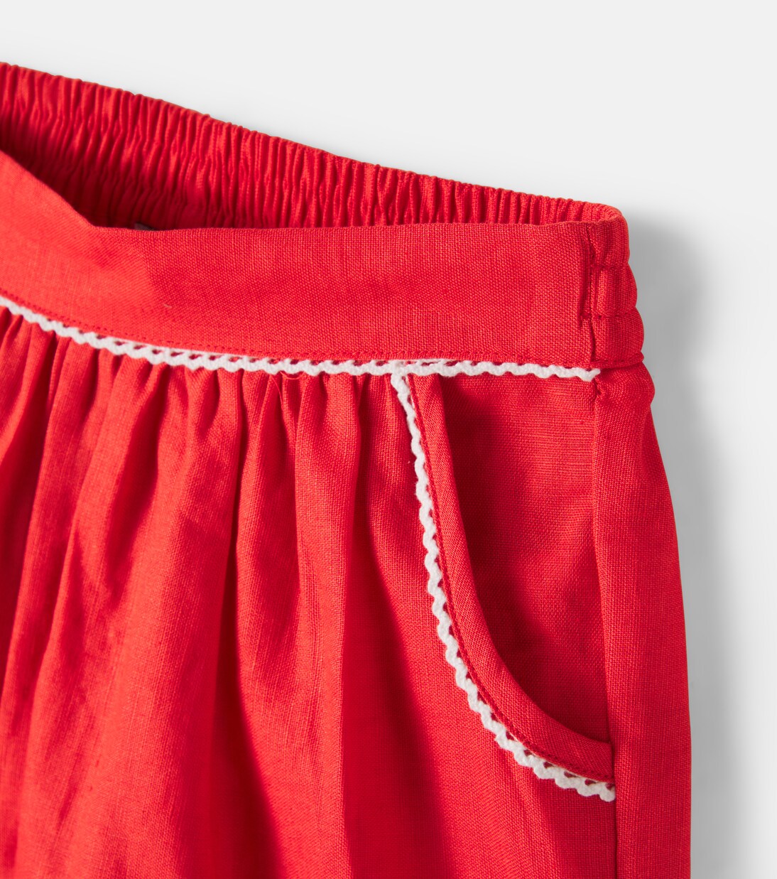 Shorts aus Leinen und Baumwolle | Stella McCartney Kids