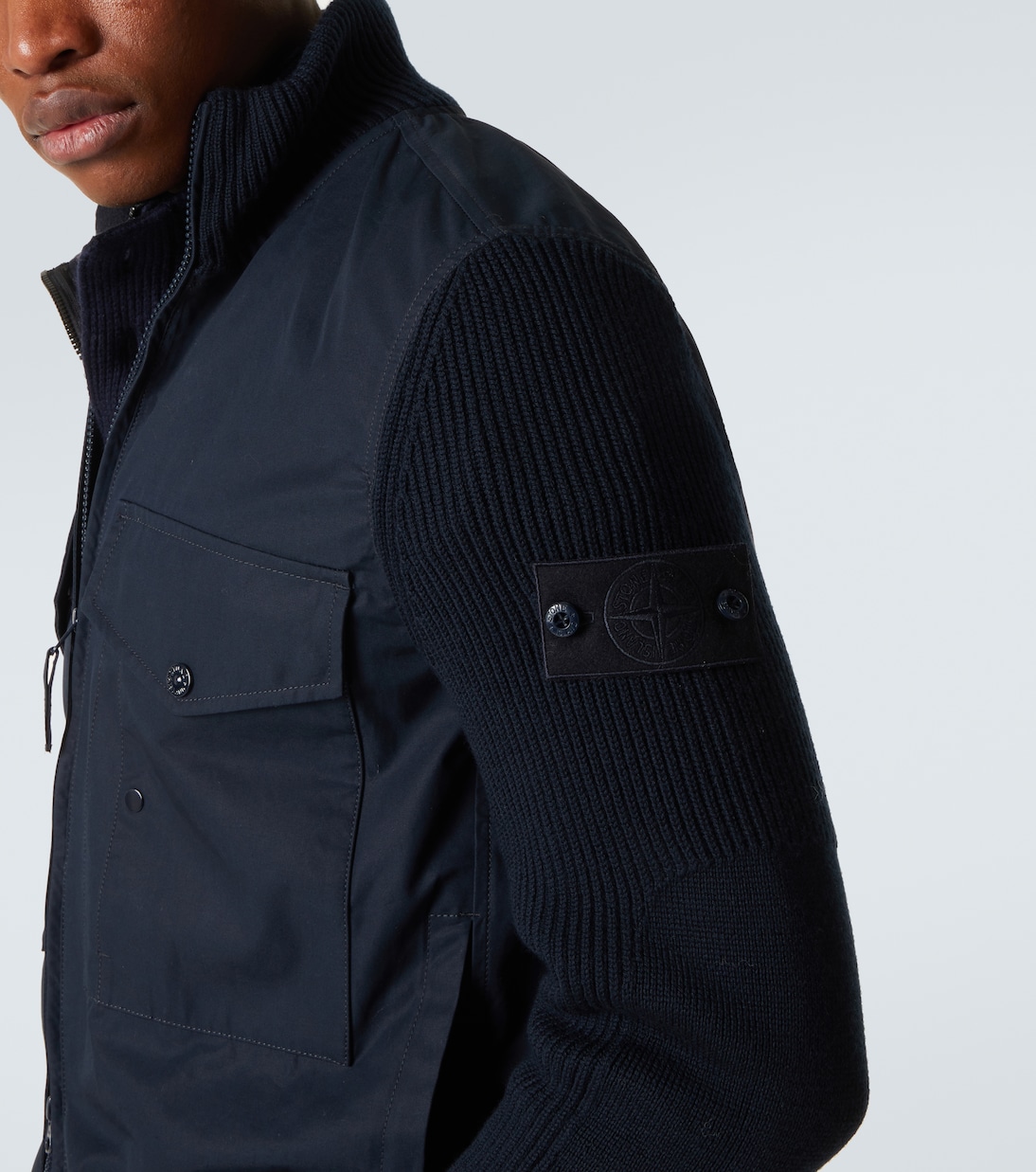 Compass cotton bomber jacket | Stone Island