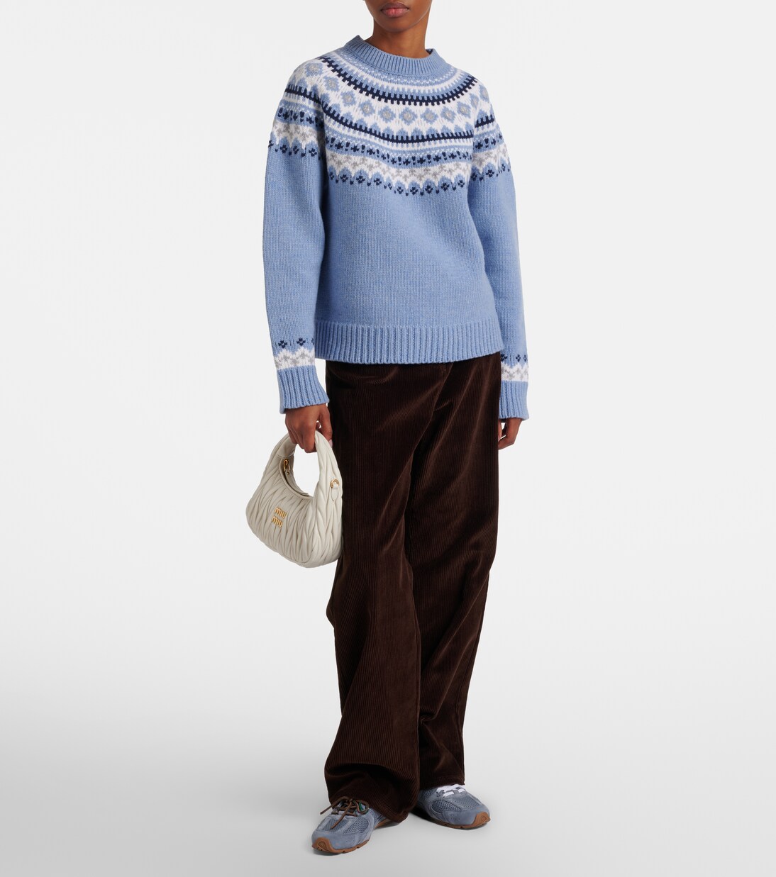 Tote Bag Wander Small aus Leder | Miu Miu