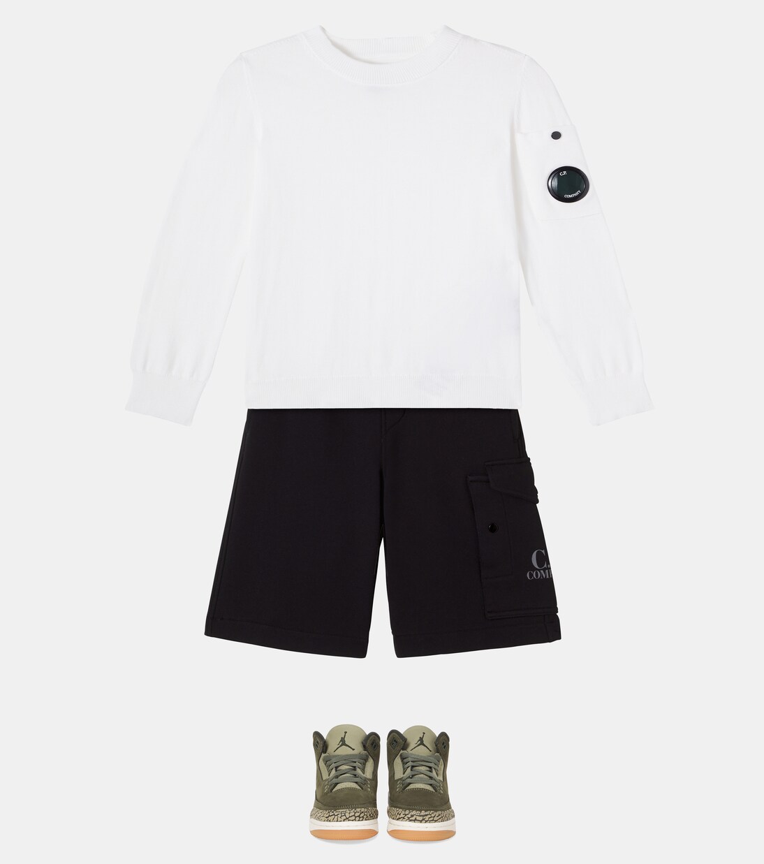 Pullover Lens aus Baumwolle | C.P. Company Kids