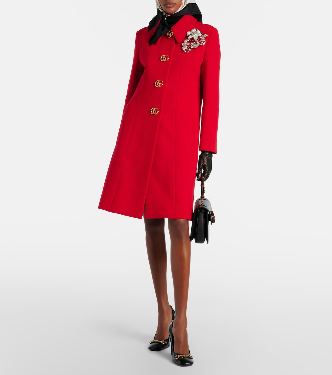 Borsa Gucci Bamboo 1947 Medium in pelle | Gucci