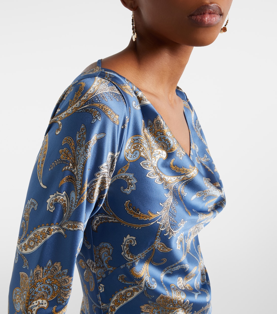 Maxikleid Ember aus einem Seidengemisch | Veronica Beard