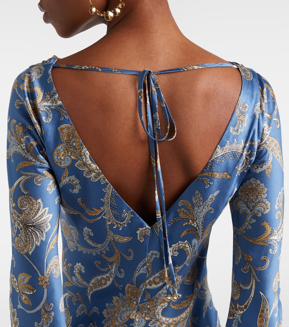 Maxikleid Ember aus einem Seidengemisch | Veronica Beard