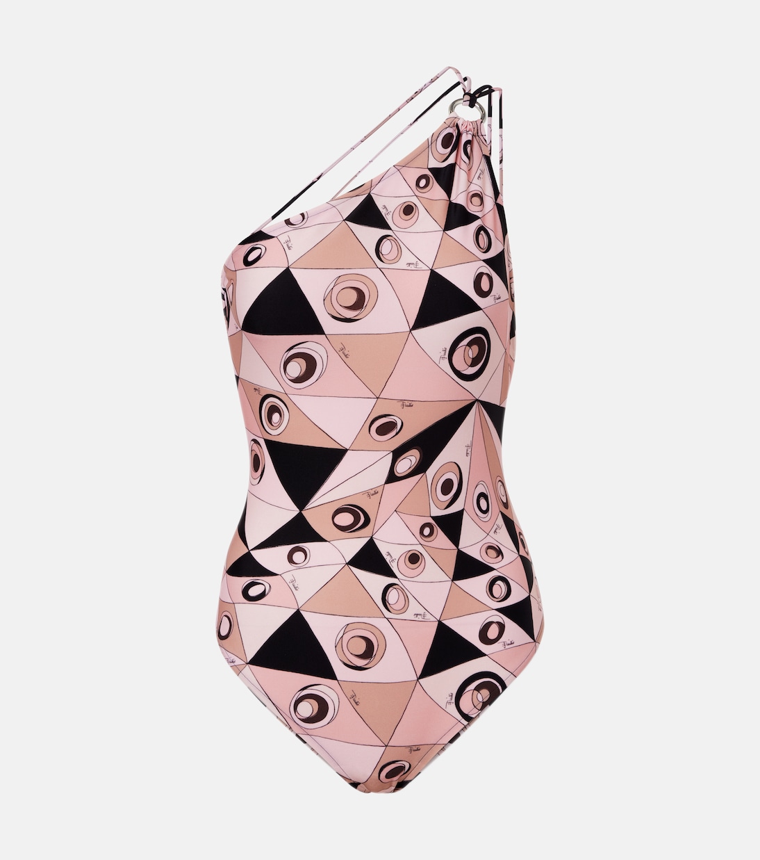 Occhi one-shoulder swimsuit | Pucci