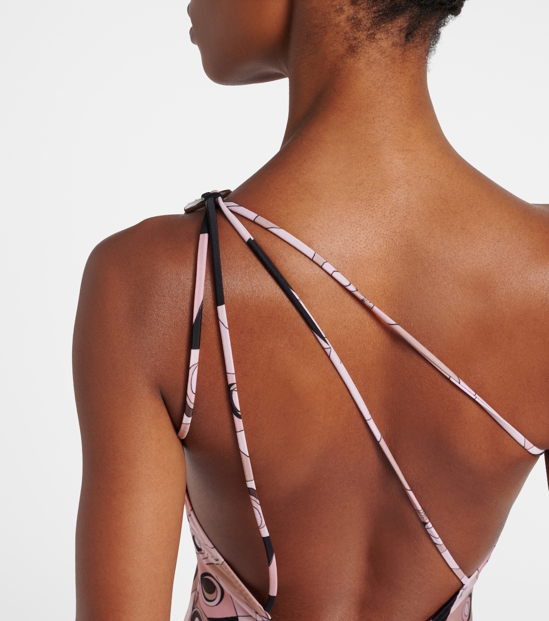 One-Shoulder-Badeanzug Occhi | Pucci