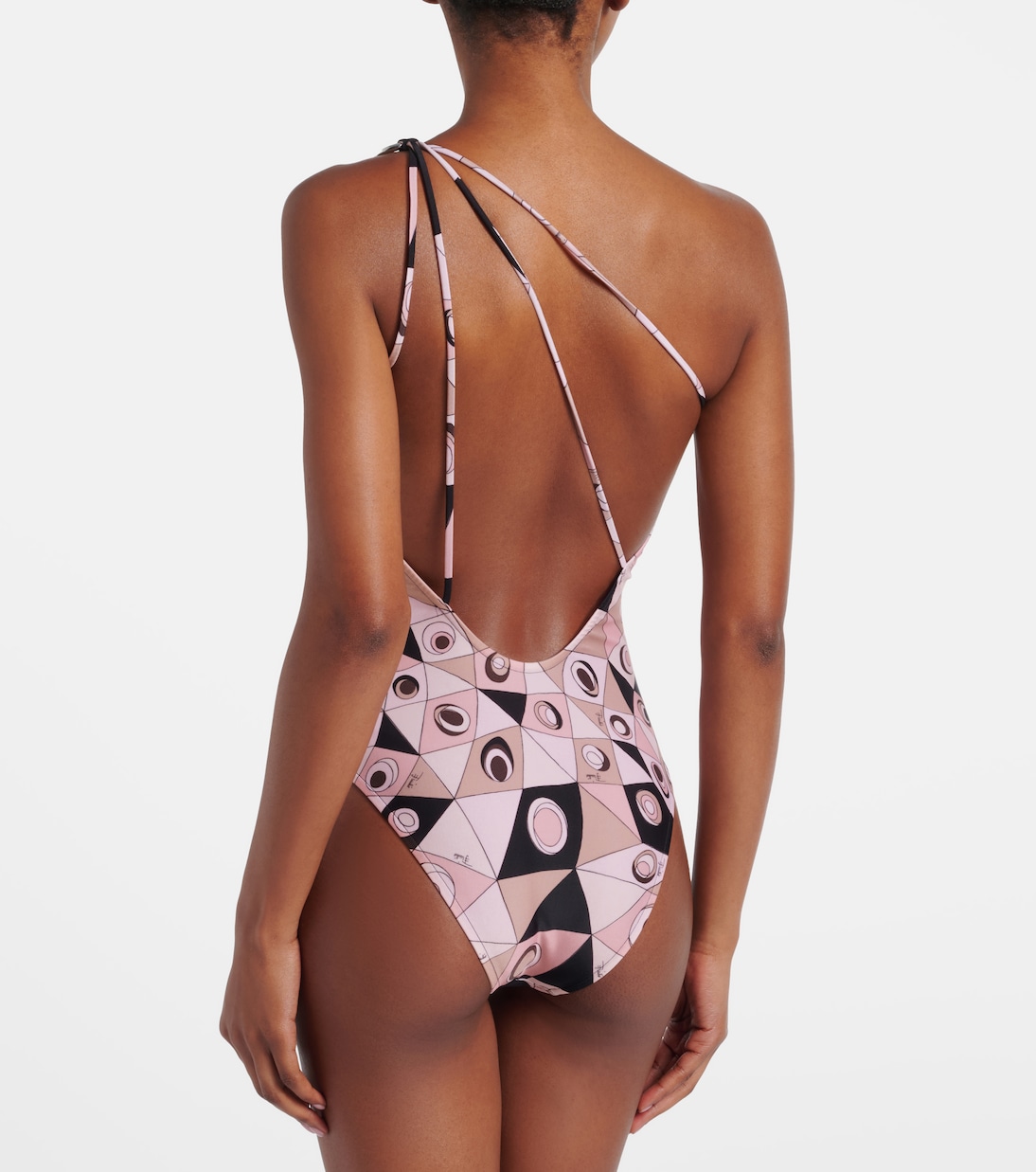One-Shoulder-Badeanzug Occhi | Pucci