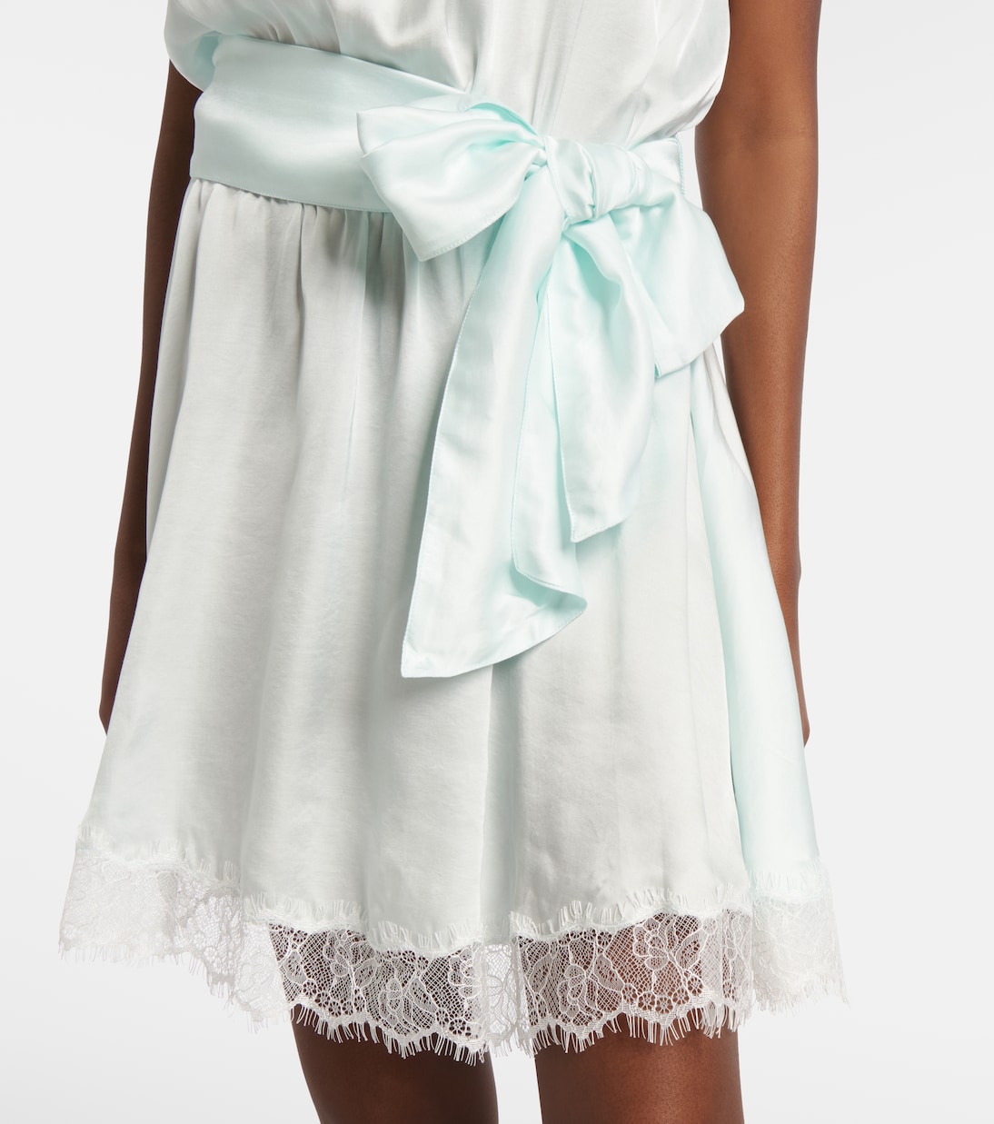 Bianca halterneck minidress | Poupette St Barth