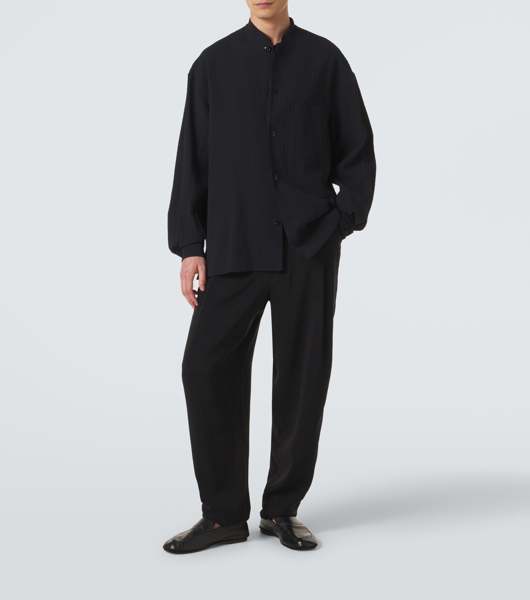 Pleated tapered pants | Giorgio Armani