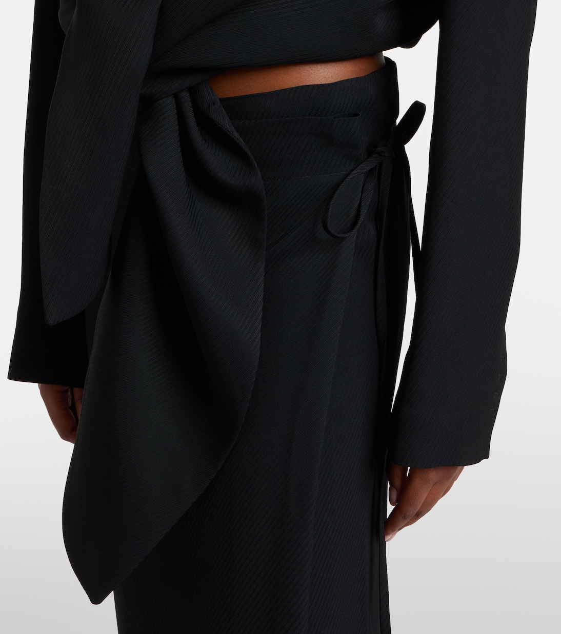 Hallie striped midi skirt | Calvin Klein Collection