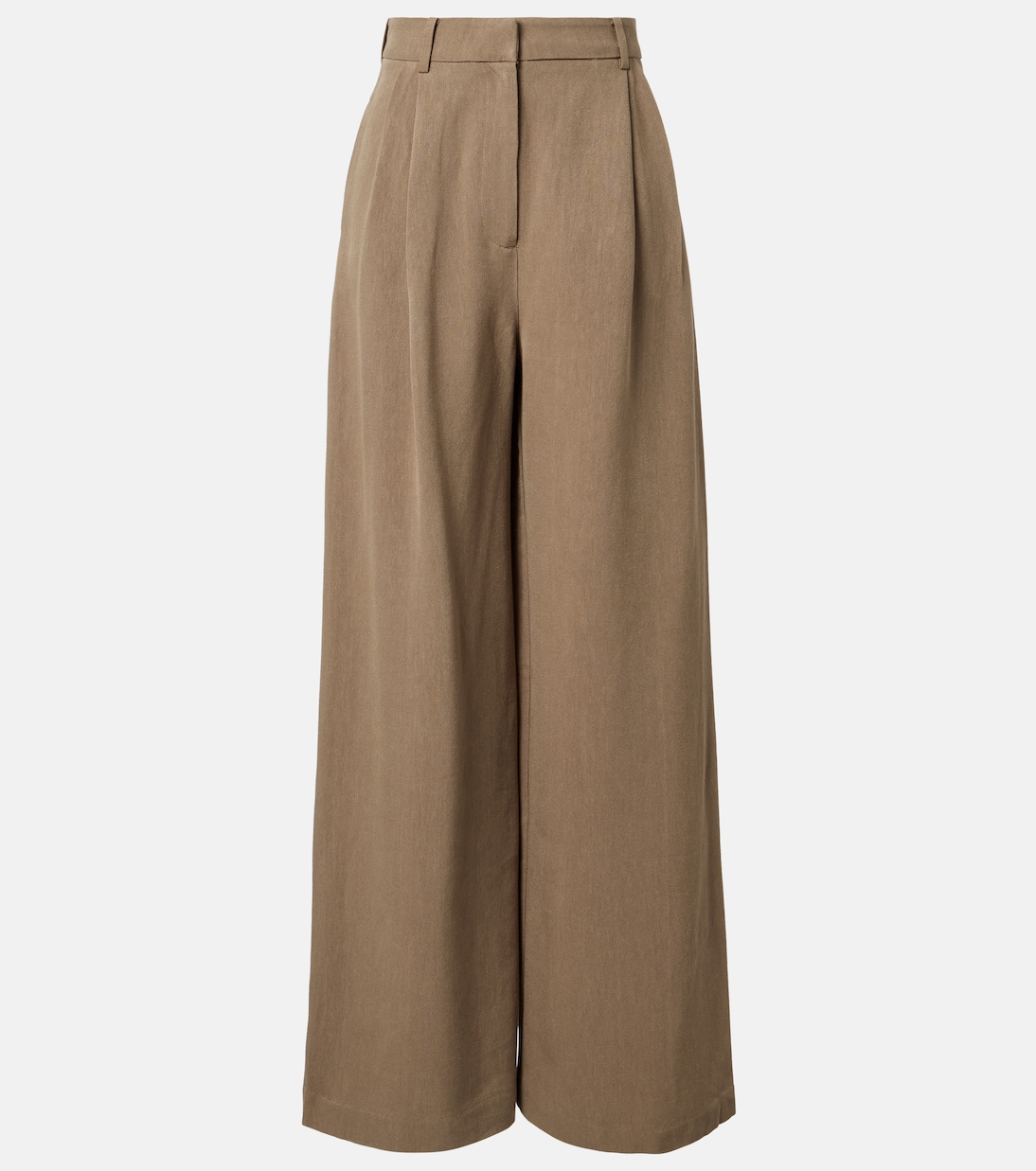 Marfa pleated wide-leg pants | The Frankie Shop