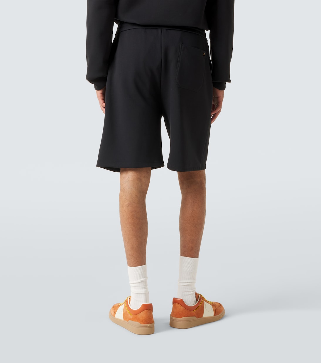 Cotton-blend jersey shorts | Valentino