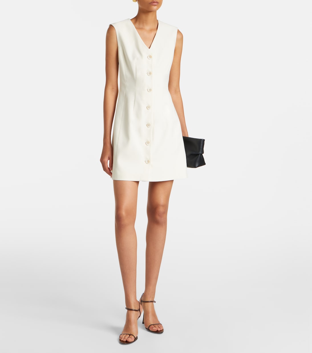 Devlin cotton-blend twill minidress | Veronica Beard