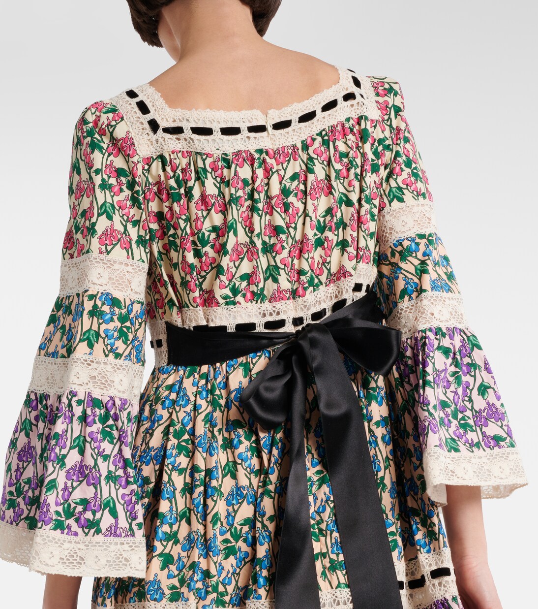 Robe midi imprimée en coton | Marc Jacobs