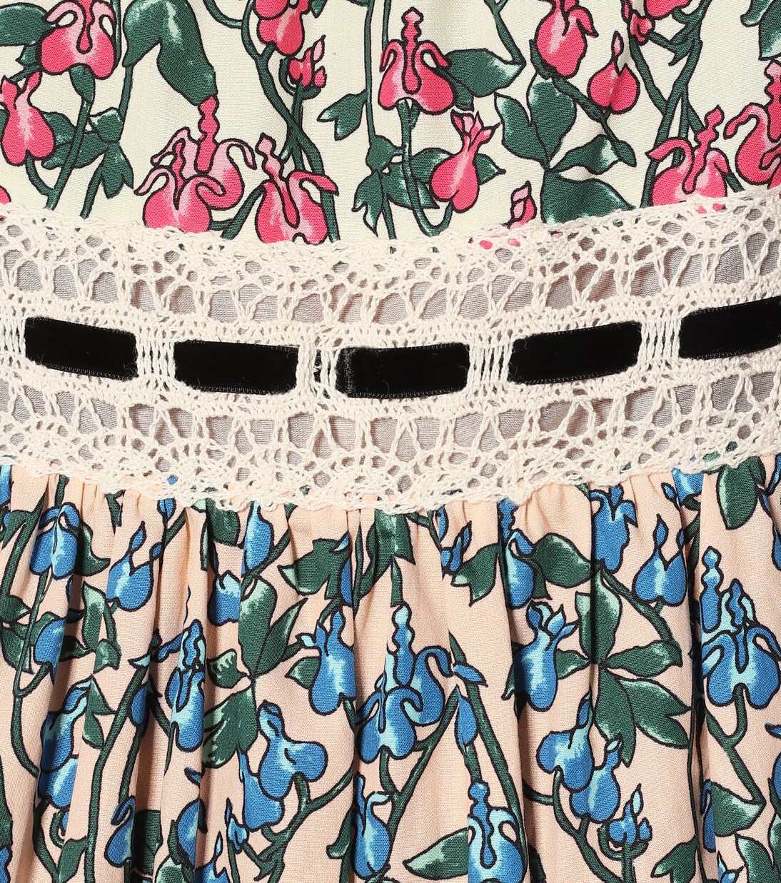 Robe midi imprimée en coton | Marc Jacobs