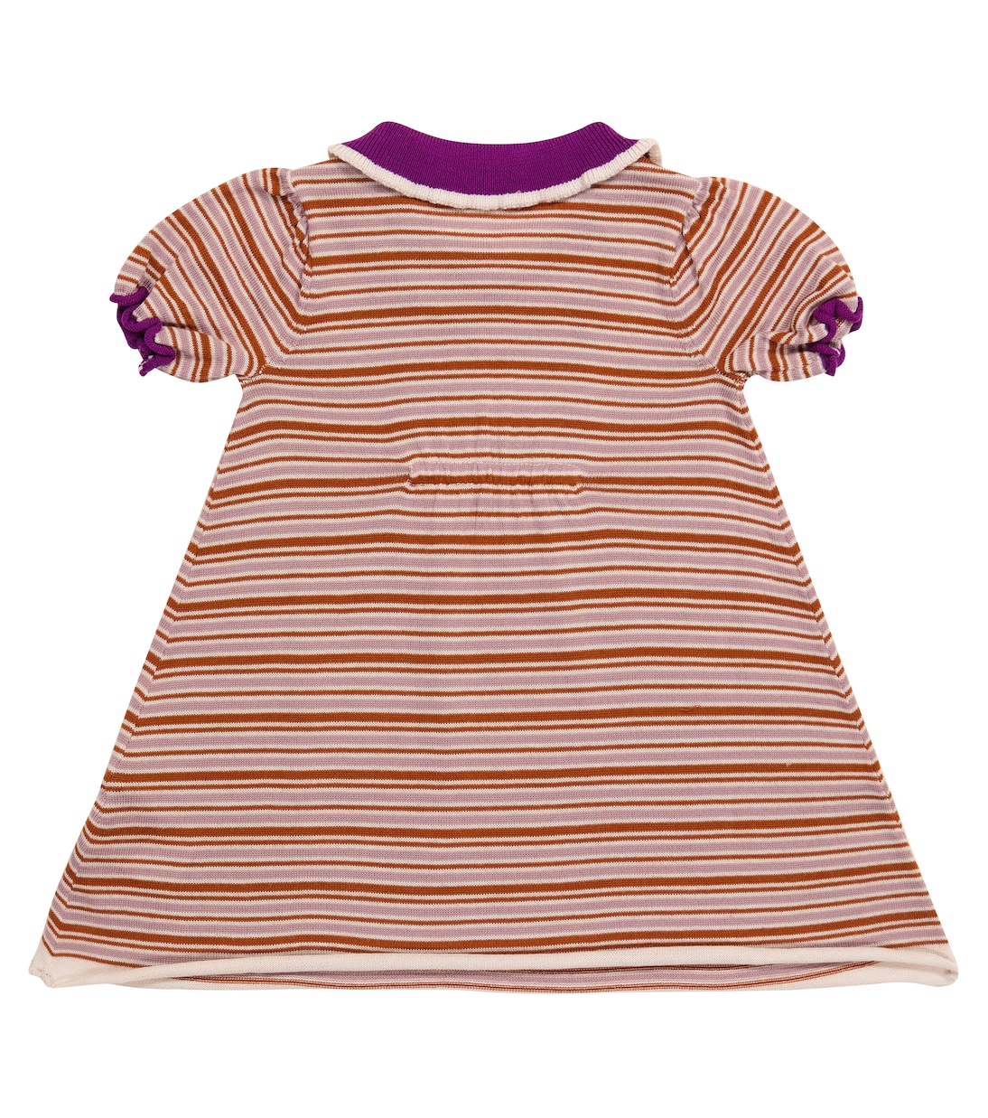 Baby Kleid Narwhale aus Wolle | Caramel