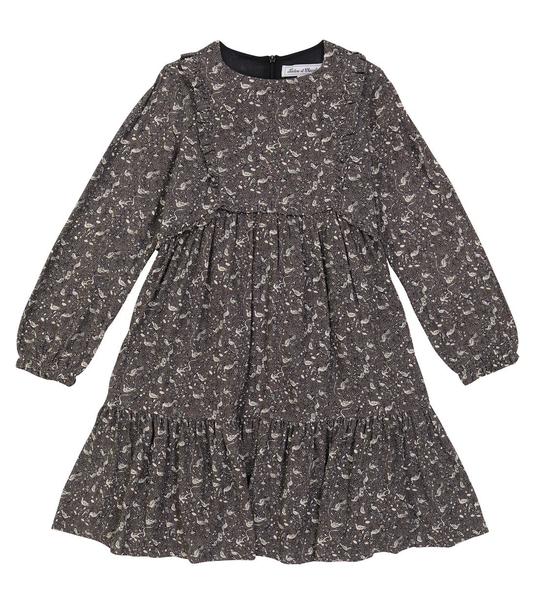 Robe imprimée à manches longues | Tartine et Chocolat