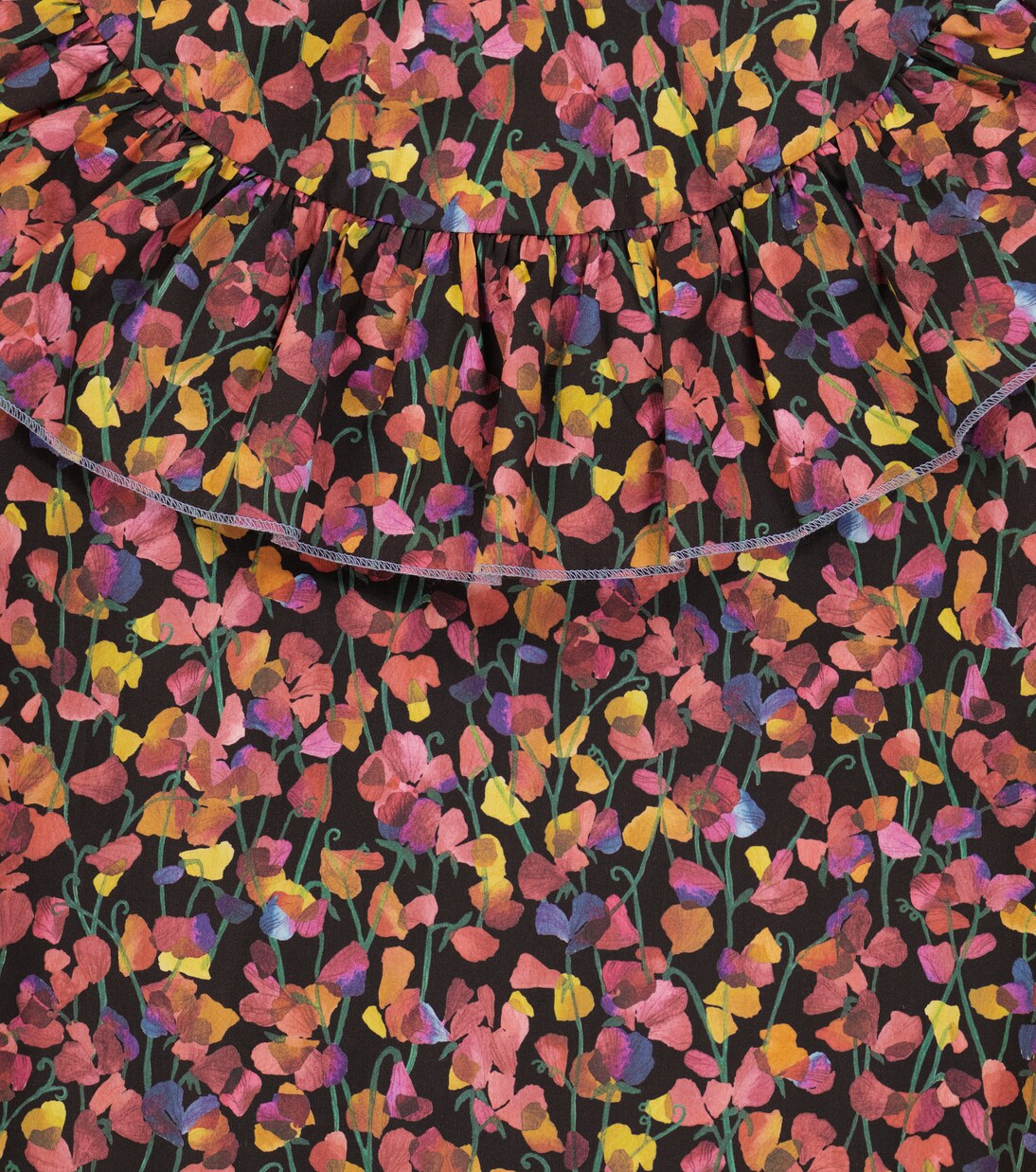 Robe en coton à fleurs | Paade Mode