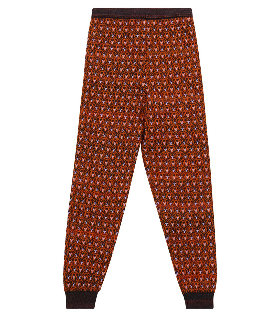 Patterned wool-blend leggings | Paade Mode