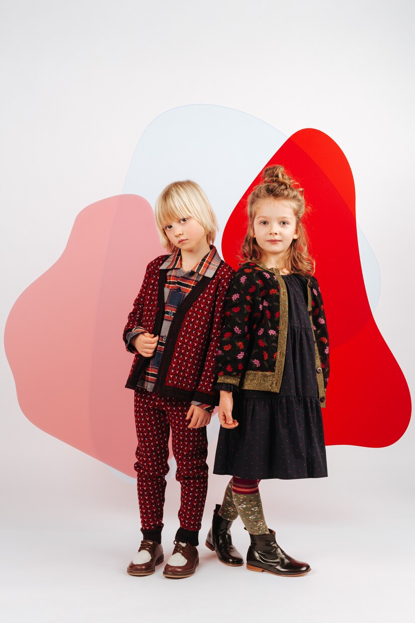 Patterned wool-blend leggings | Paade Mode