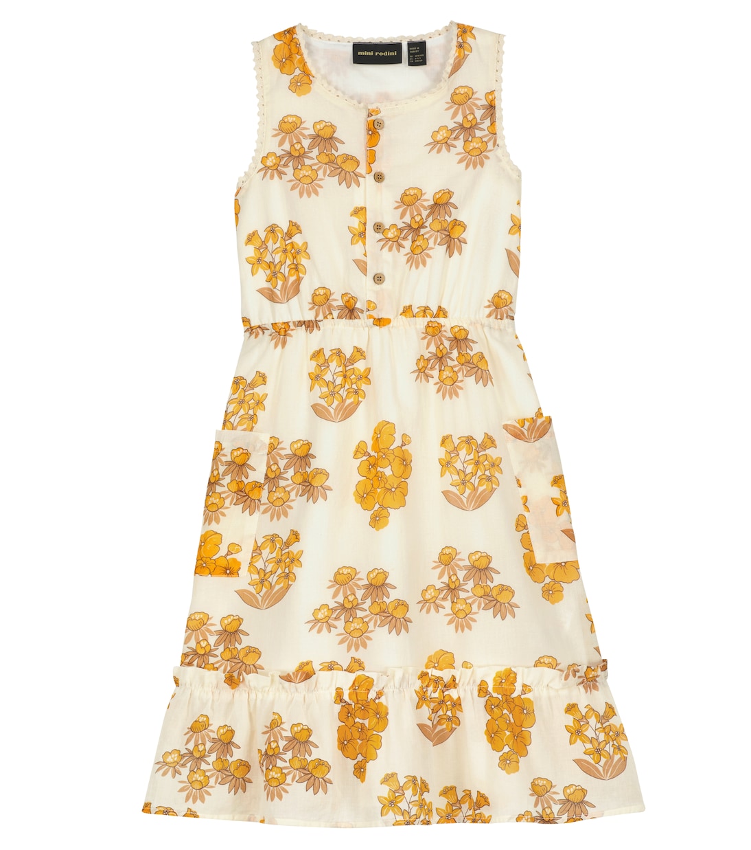 Robe imprimée en coton | Mini Rodini