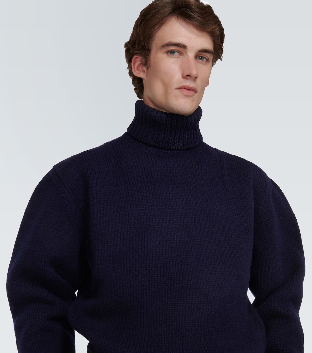 Rollkragenpullover aus Wolle | Prada