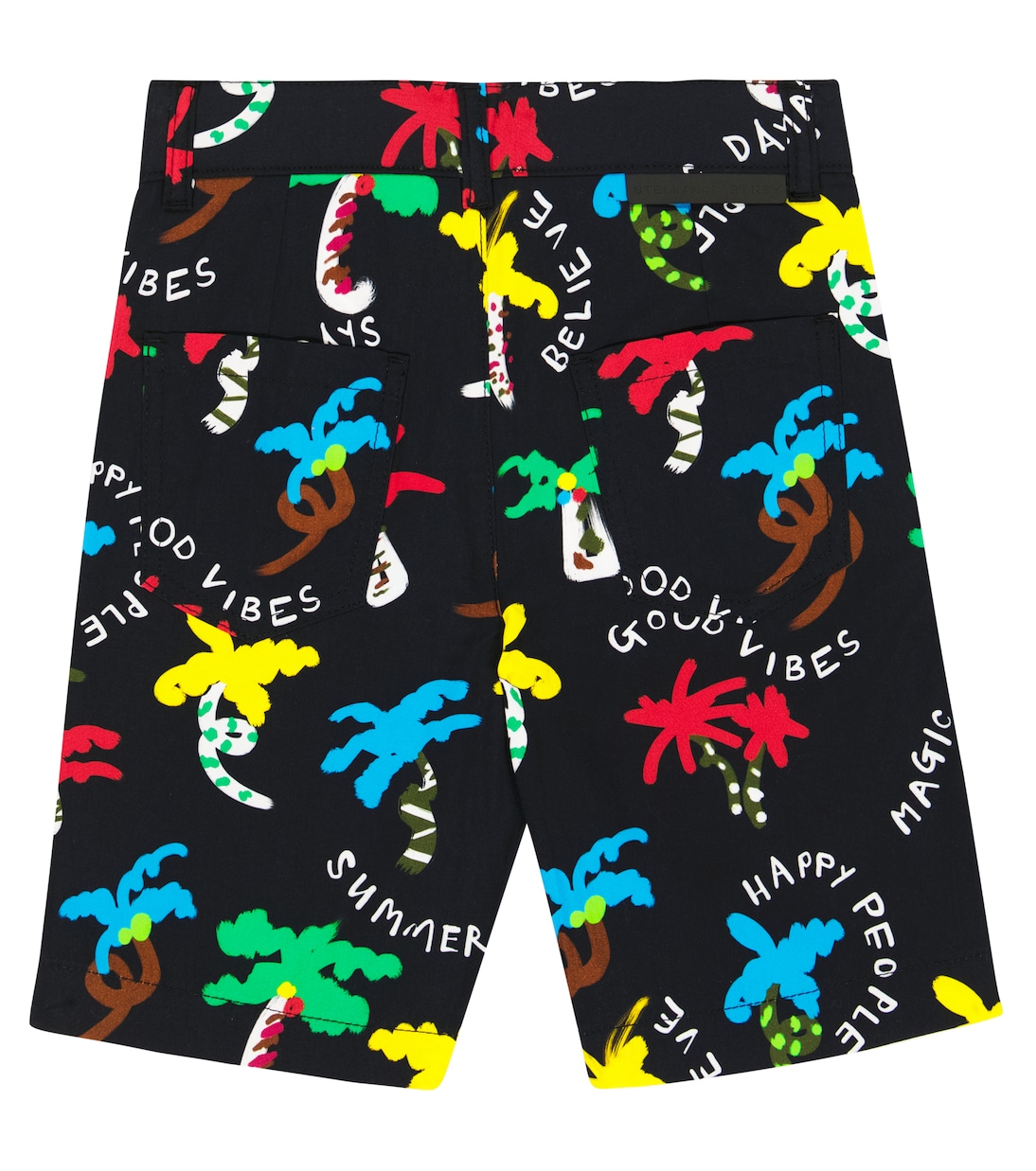 Printed cotton shorts | Stella McCartney Kids