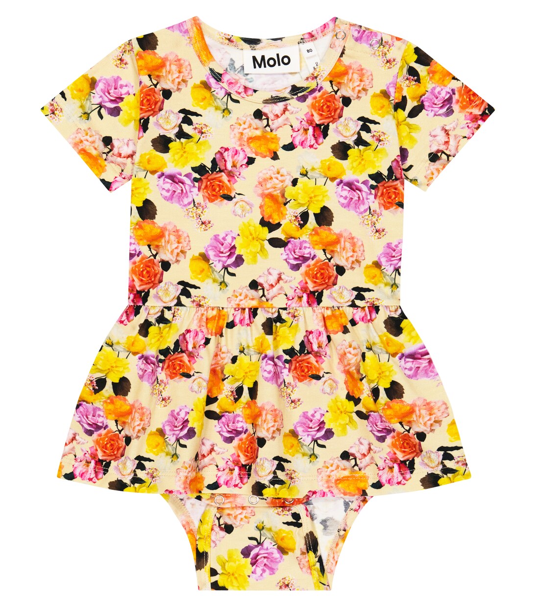 Baby Frannie cotton-blend bodysuit | Molo