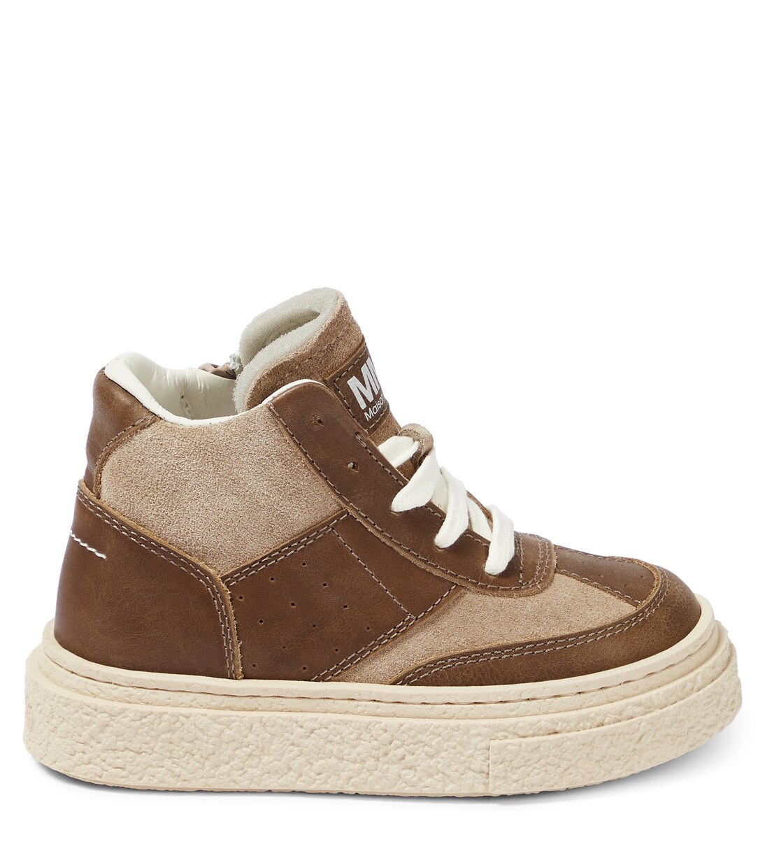 Suede sneaker boots | MM6 Maison Margiela Kids