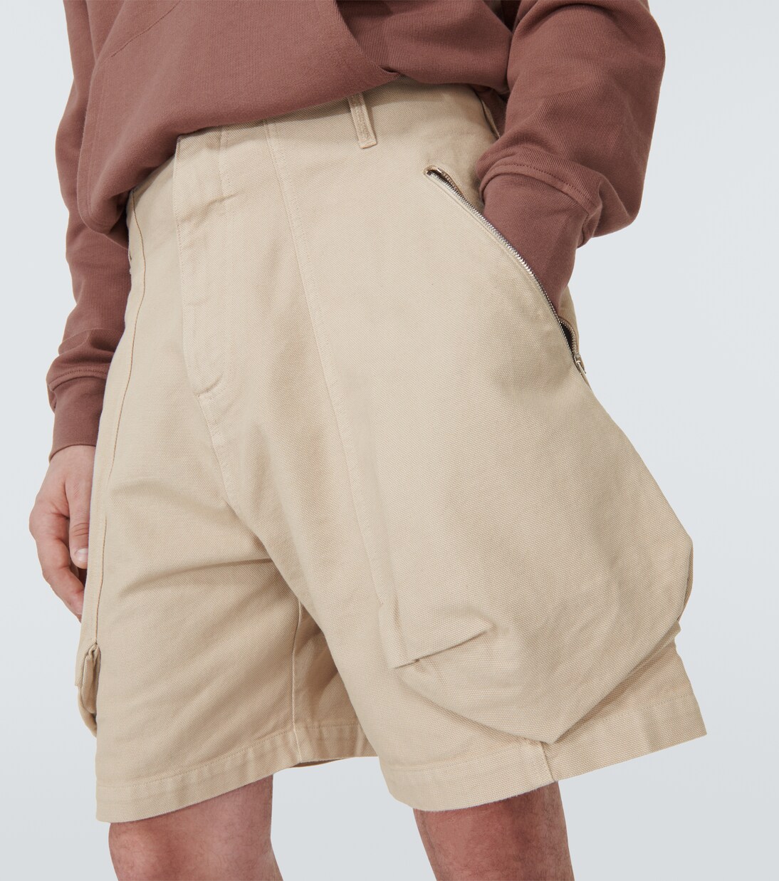 Le Short Cargo Croissant cotton shorts | Jacquemus
