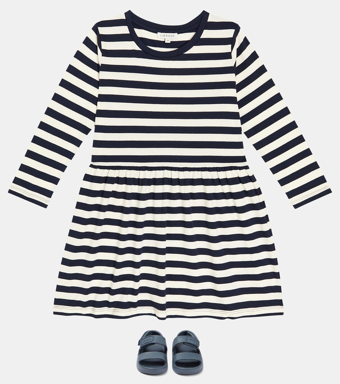 Lima striped cotton jersey dress | Liewood