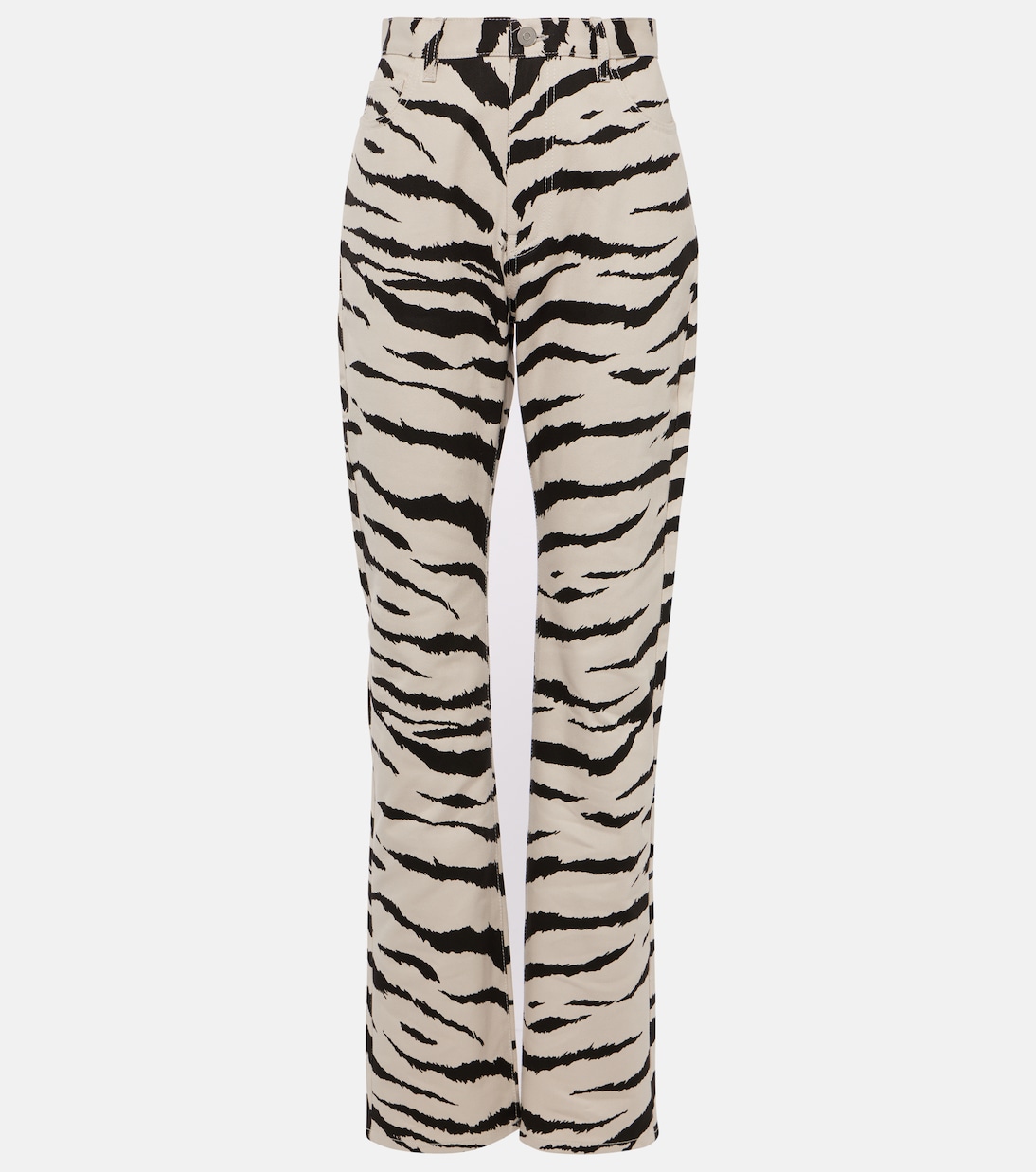 Zebra-print jeans | Alaïa